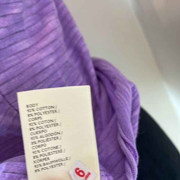 Pilcro Anthropologie purple scrunch top nwt - Picture 10 of 10